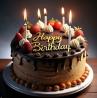 Happy Birthday taart